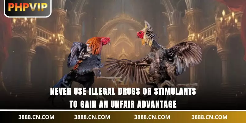 Never use illegal drugs or stimulants to gain an unfair advantage.