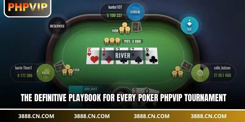 The definitive playbook for every poker PHPVIP tournament