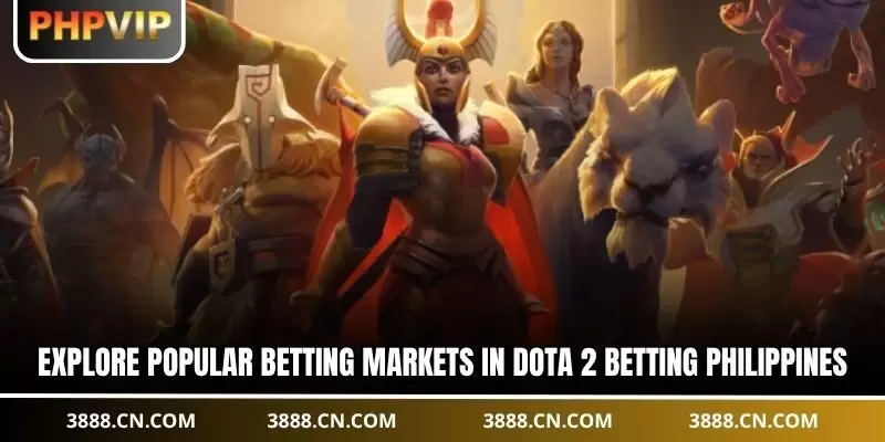 Explore popular betting markets in Dota 2 betting Philippines.