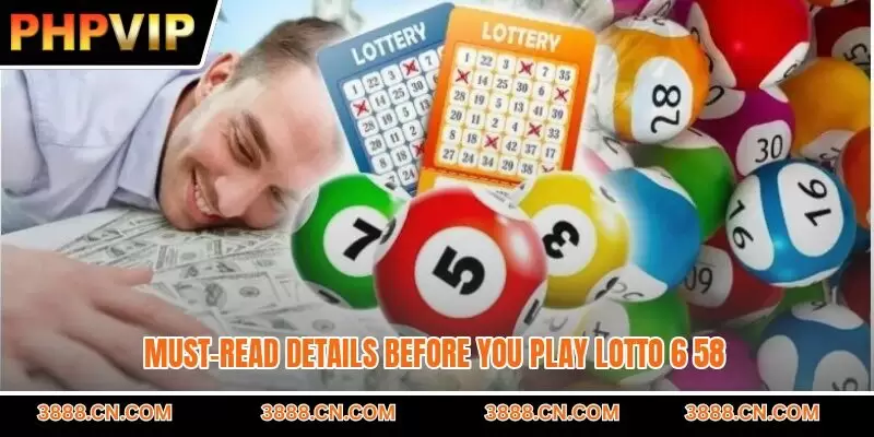 Must-read details before you play Lotto 6/58