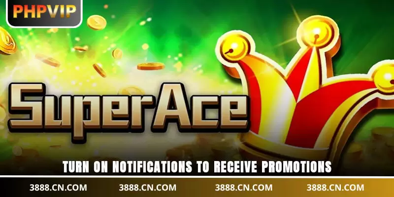 Turn on notifications to receive promotions