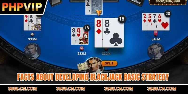Facts about developing blackjack basic strategy