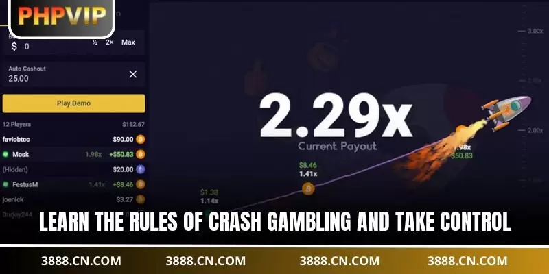 Learn the rules of Crash Gambling and take control