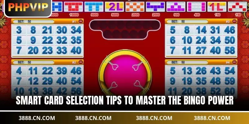 Smart card selection tips to master the Bingo Power