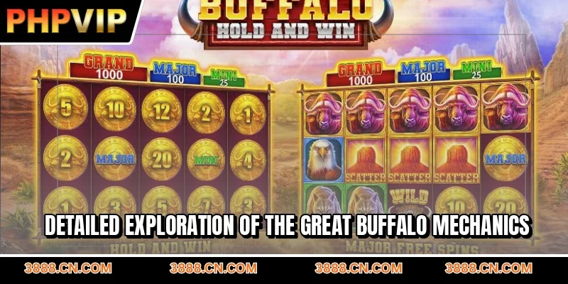 Detailed exploration of the Great Buffalo mechanics